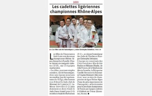 CHAMPIONNAT DE FRANCE PAR EQUIPES CADETTES